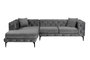 Atelier Del Sofa Como Eco Left - Antracita, Negro